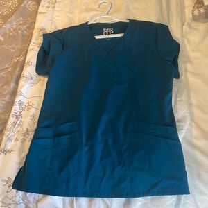 Amazon barco one blue scrub top